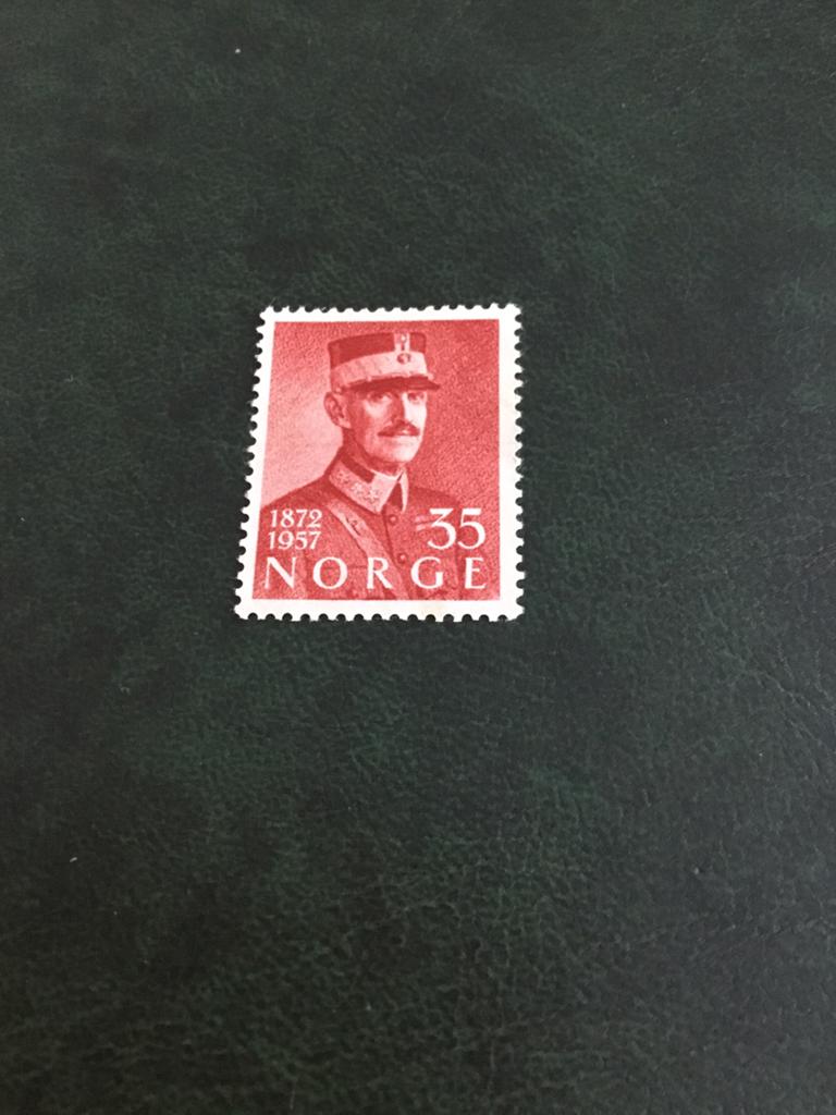 Noorwegen uit 1957, Postzegels en Munten, Postzegels | Europa | Scandinavië, Ophalen of Verzenden, Noorwegen, Gestempeld