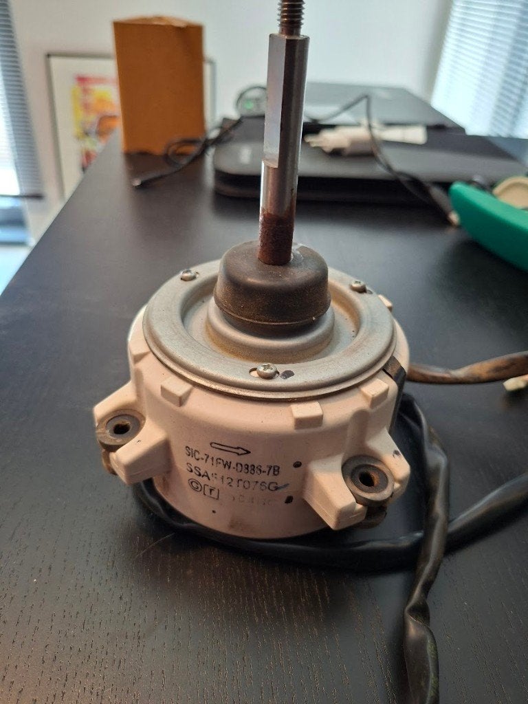 Nibe DC-ventilatormotor warmtepomp, Doe-het-zelf en Verbouw, Verwarming en Radiatoren, Gebruikt, Overige typen, Ophalen of Verzenden