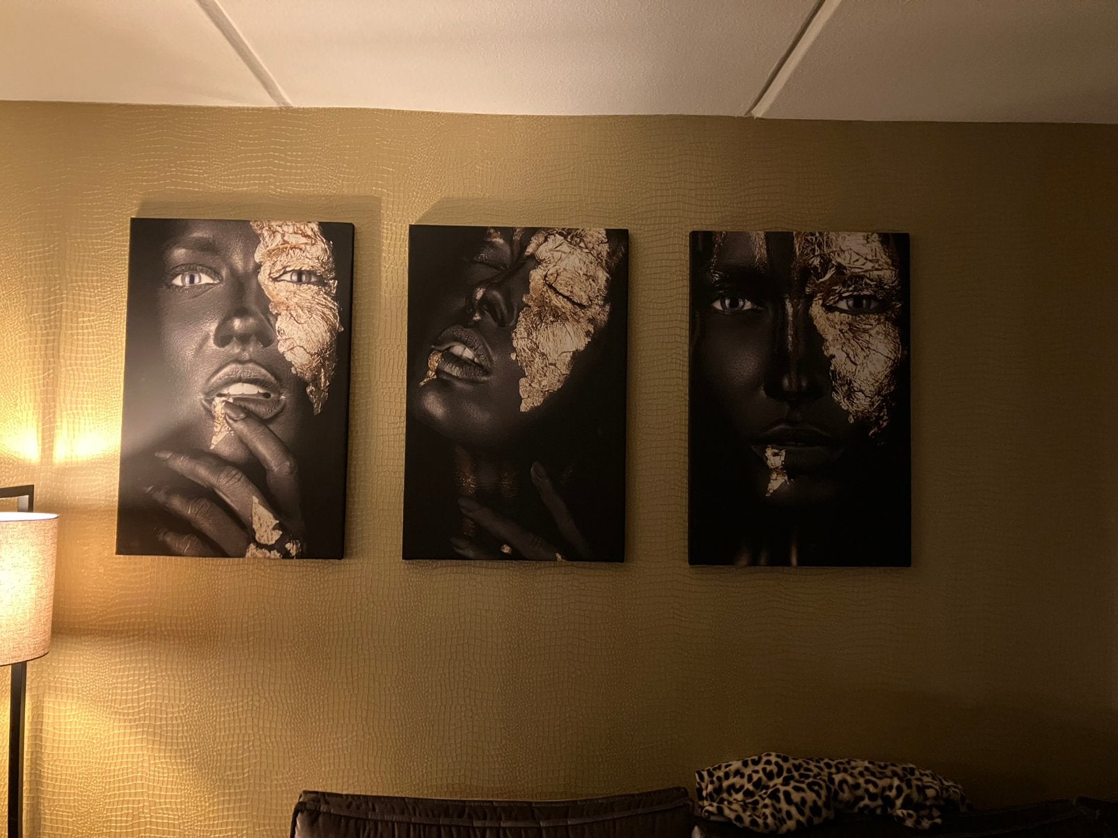 3 mooie canvas doeken / schilderijen, Ophalen, Zo goed als nieuw, Schilderij