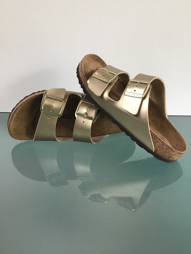 Birkenstock 39 | Arizona goud Nieuw | Gratis verzenden, Slippers, Overige kleuren, Verzenden, Nieuw