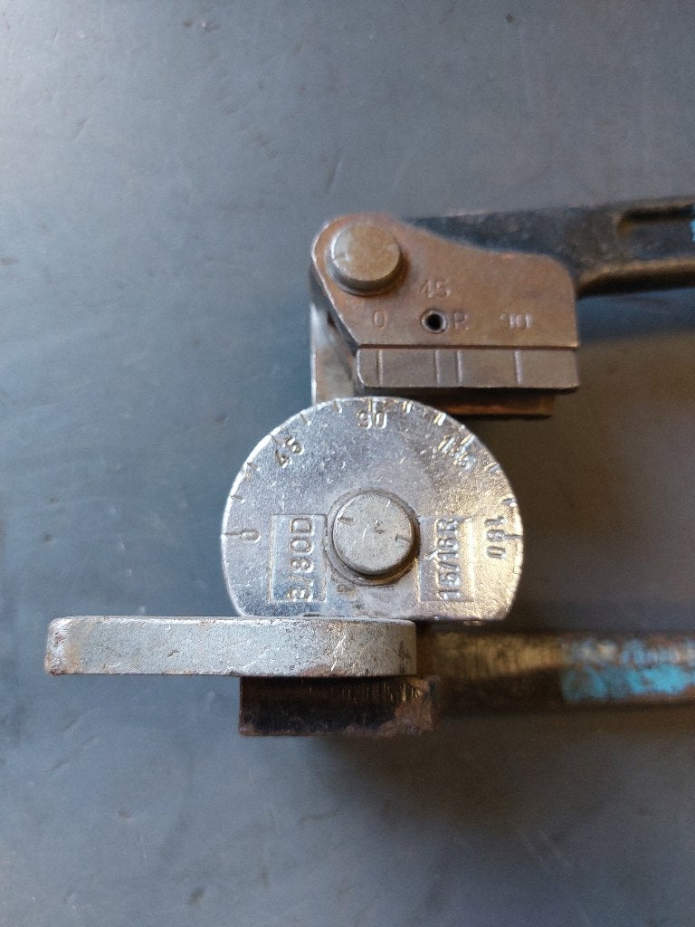 Ridgid Buigtang 3/8 inch. Voor koelleidingen airco, Auto diversen, ., Ophalen of Verzenden, Zo goed als nieuw, .