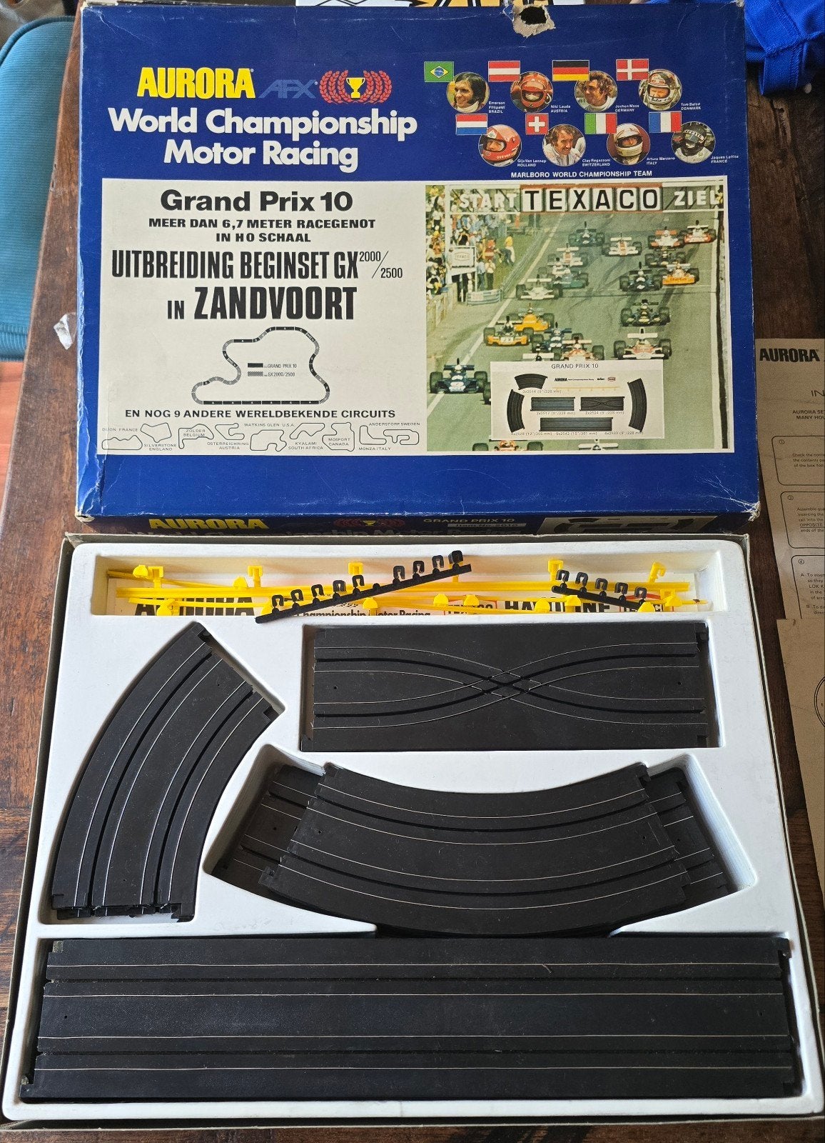 Aurora Racebaan Zandvoort vintage Grand Prix GX 2000, Overige merken, Ophalen of Verzenden, Elektrisch, Racebaan