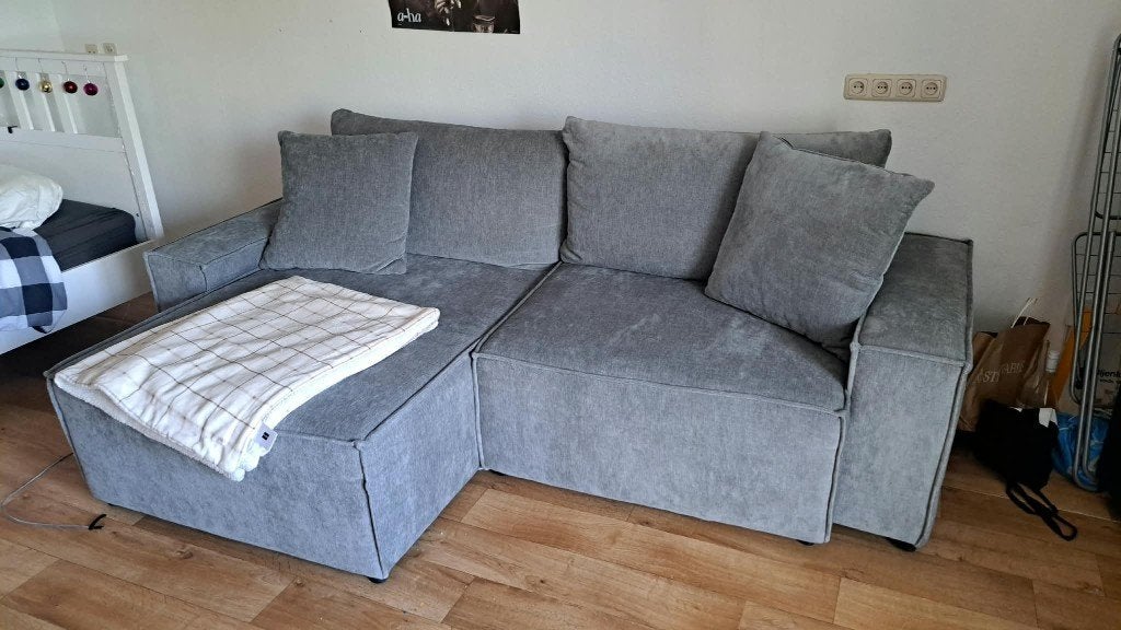 Bank / slaapbank / sofa van seats&sofa's, Ophalen, Zo goed als nieuw, Rechte bank, 200 tot 250 cm