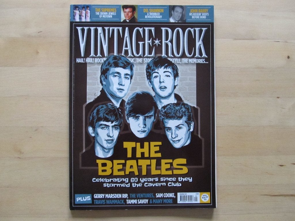 Vintage Rock #49 Beatles Sam Cooke J Barry Supremes Ventures, Ophalen of Verzenden, 1980 tot heden, Buitenland, Tijdschrift