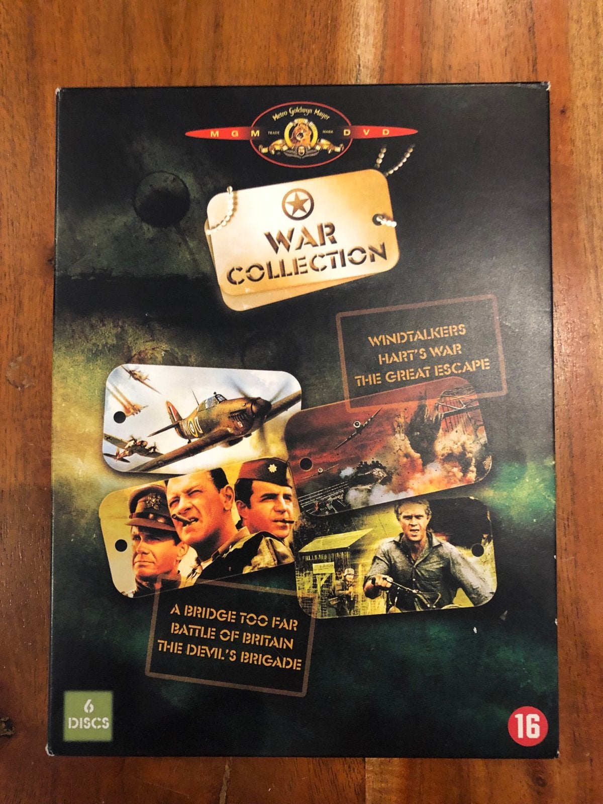 War Collection: 6 Beroemde Oorlogsfilms op DVD, Vanaf 16 jaar, Nederlands, Ophalen of Verzenden, Oorlog
