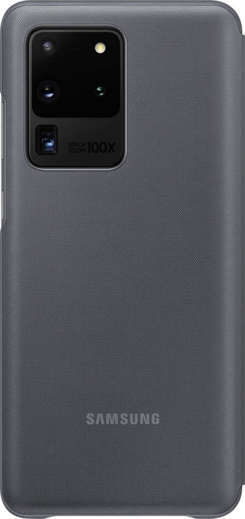 Samsung Galaxy S20 Ultra Smart Led View Hoesje Grijs, Samsung Electronics Benelux B.V., Madefor@samsung.com, Evert van de Beekstraat 310, 1118CX Schiphol, Nederland