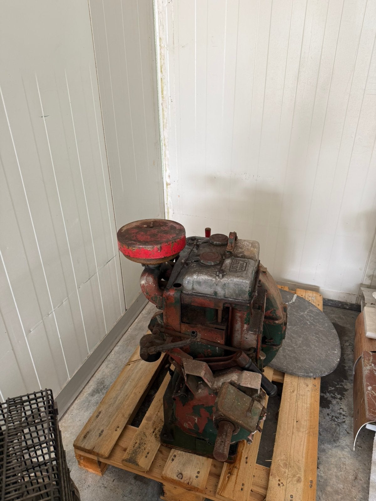 Lister dieselmotor, Ophalen, Gebruikt