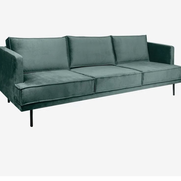 The Dutchess 3.5 zits bank Juke grijsblauw - ophalen zsm!, Huis en Inrichting, Banken | Bankstellen, Ophalen, Tweepersoons, 75 tot 100 cm