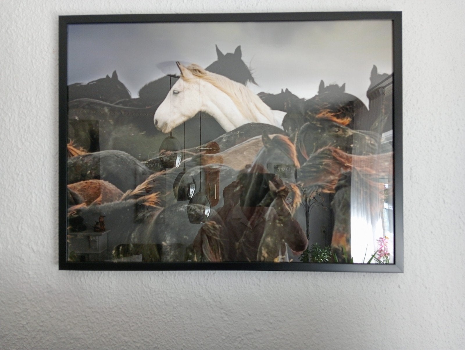 paarden schilderij, Antiek en Kunst, Ophalen of Verzenden