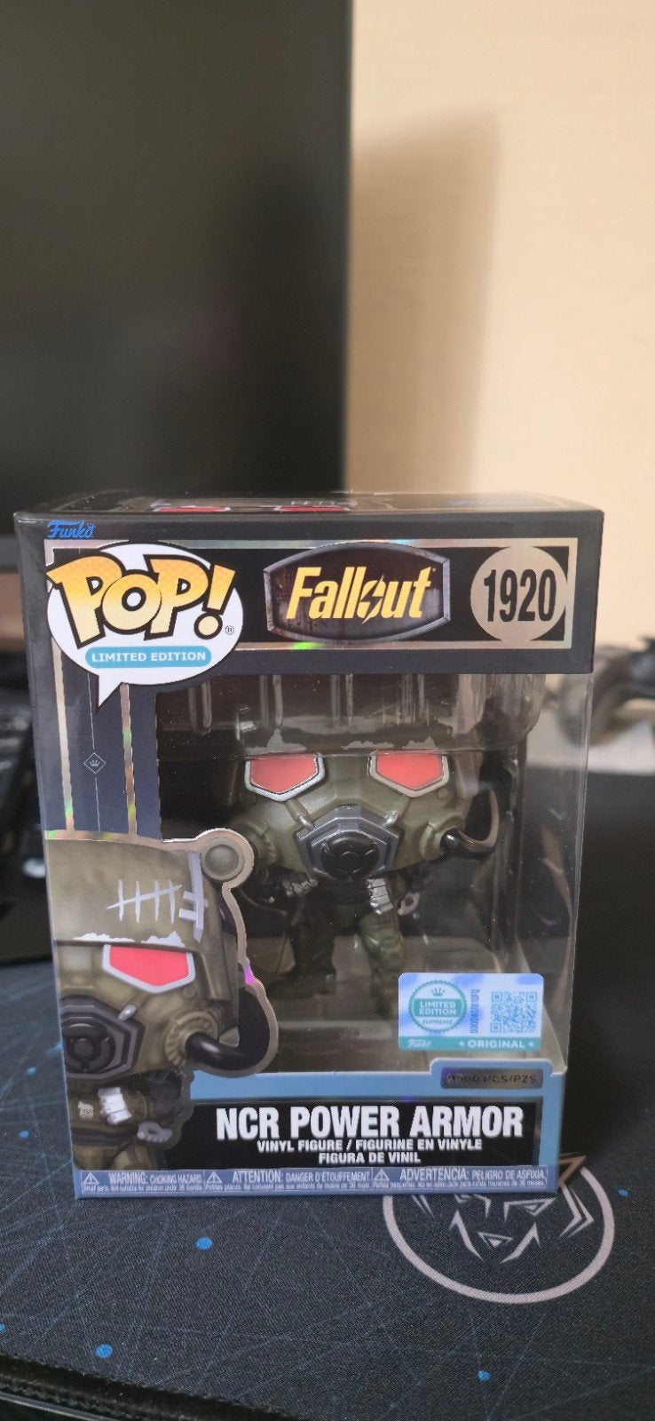 Funko Pop! Fallout NCR Power Armor Limited Edition 9500 pcs, Verzamelen, Ophalen of Verzenden, Nieuw