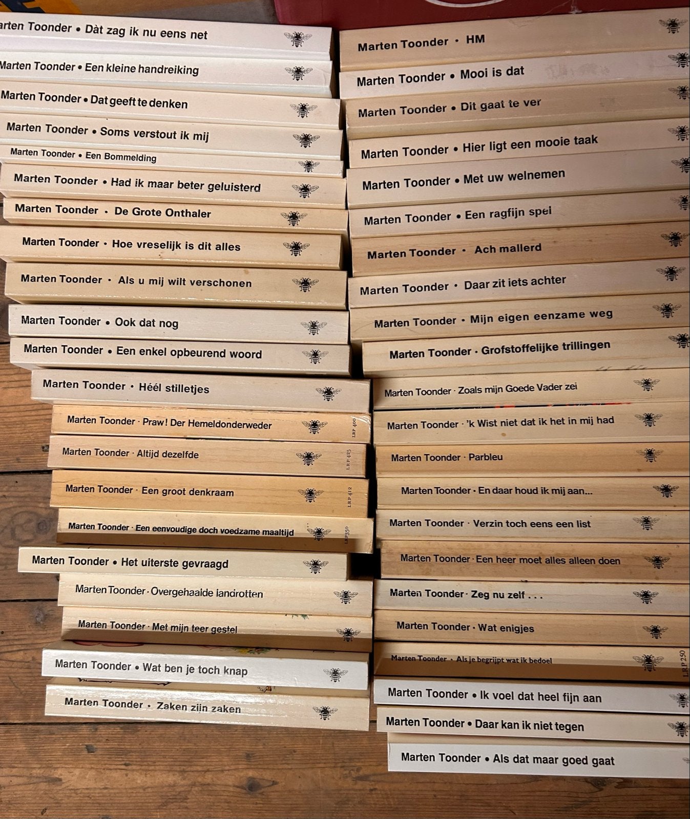 collectie Marten Toonder boeken - Bommelverhalen 43 stuks, Boeken, Ophalen of Verzenden, Gelezen, Nederland
