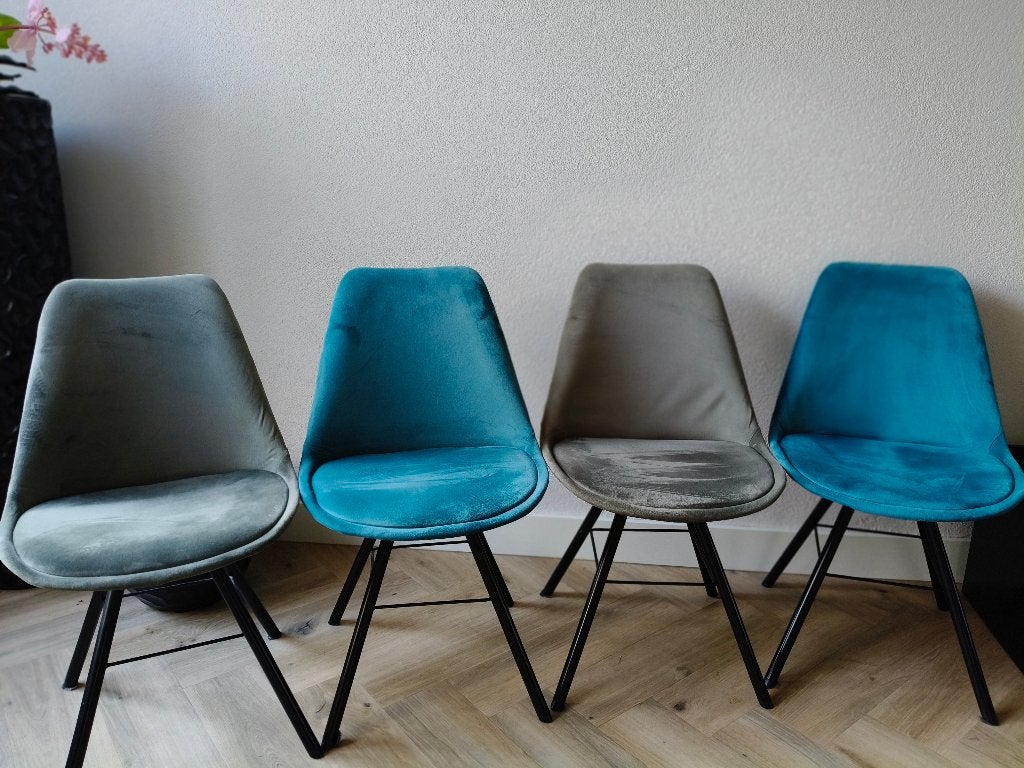 Stoelen, Huis en Inrichting, Ophalen, Gebruikt, Overige kleuren, Vier