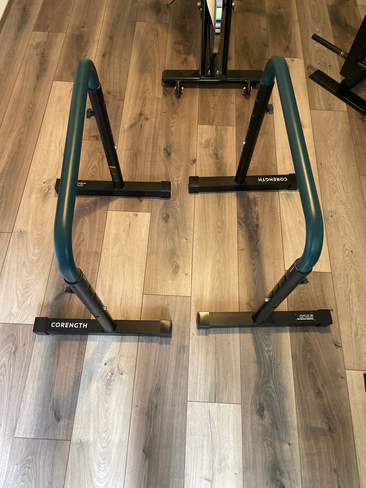 Corength Push-up steunen / Parallettes, Sport en Fitness, Ophalen, Zo goed als nieuw, Armen, Push-up steun