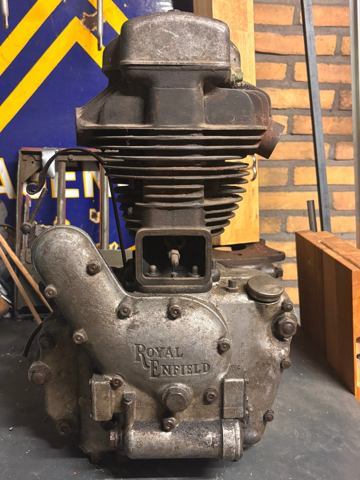 Motorblok Royal Enfield WD/CO, Ophalen, Gebruikt