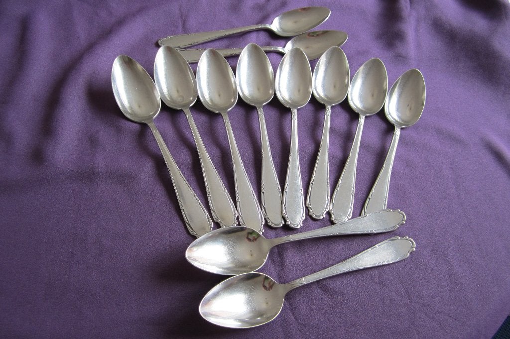 12 dinerlepel, soeplepel 21cm Gero Zilmeta 517, Gebruikt, Gero, Los bestek, Ophalen of Verzenden