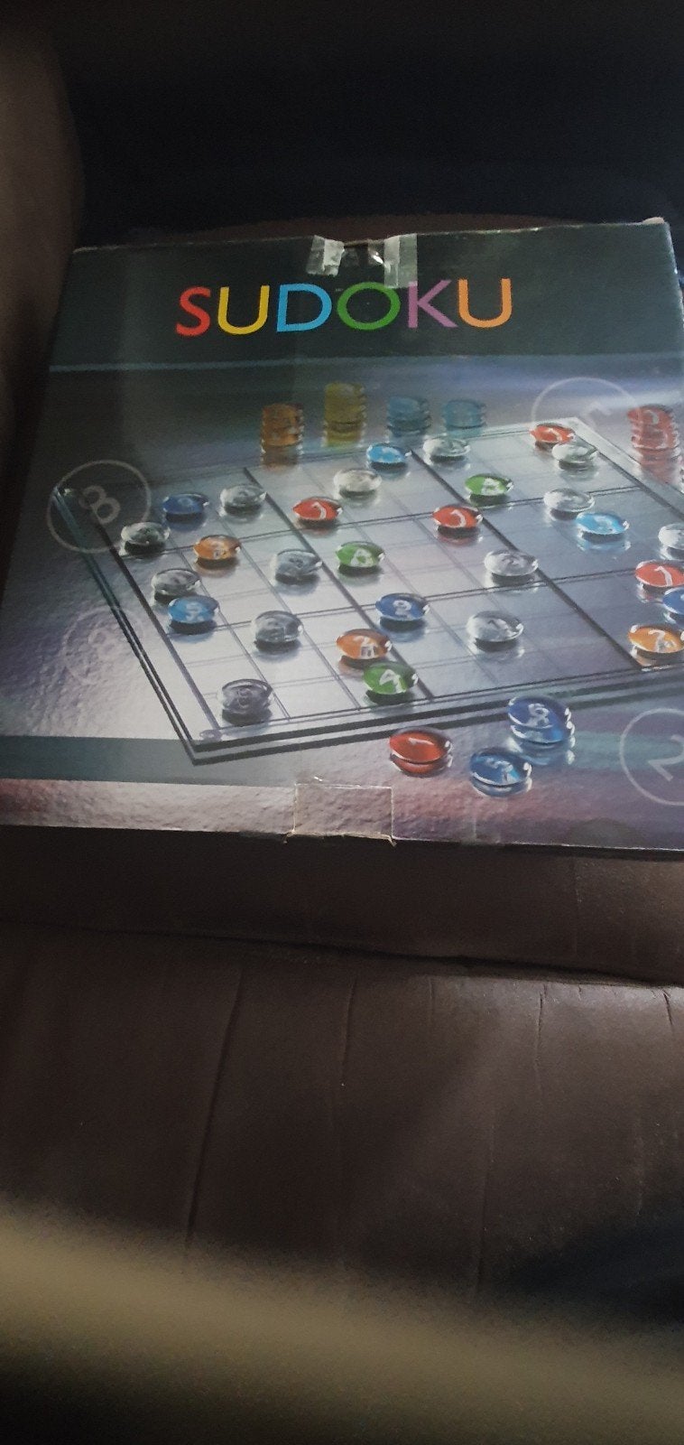 Glazen Sudoku met gebruiksaanwijzing, Een of twee spelers, Ophalen of Verzenden, Zo goed als nieuw, Korteland