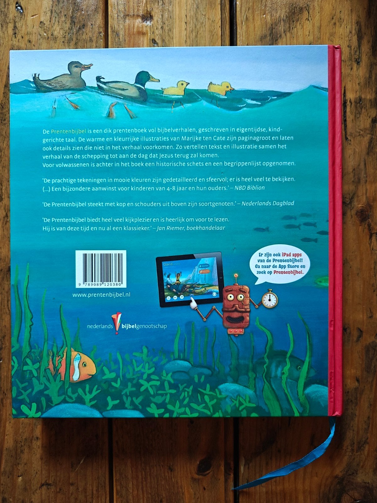 Prentenbijbel met illustraties van Marijke ten Cate, Ophalen of Verzenden, Zo goed als nieuw, Marijke ten Cate
