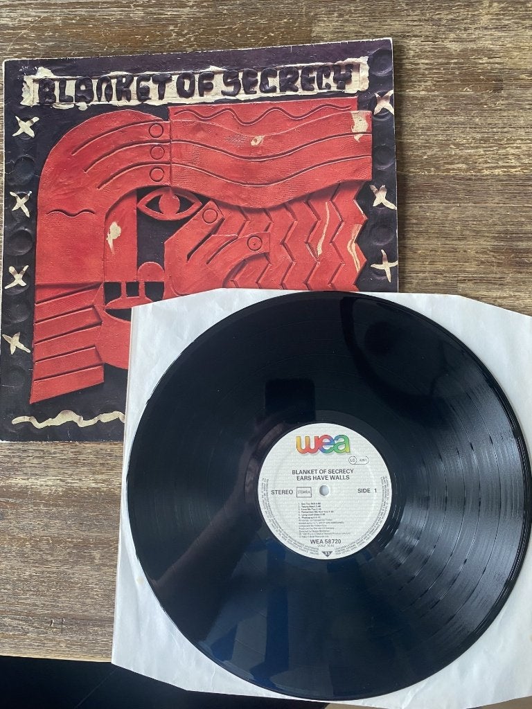 Blanket Of Secrecy – Ears Have Walls, Ophalen of Verzenden, 1980 - 1989, Zo goed als nieuw, 12 inch