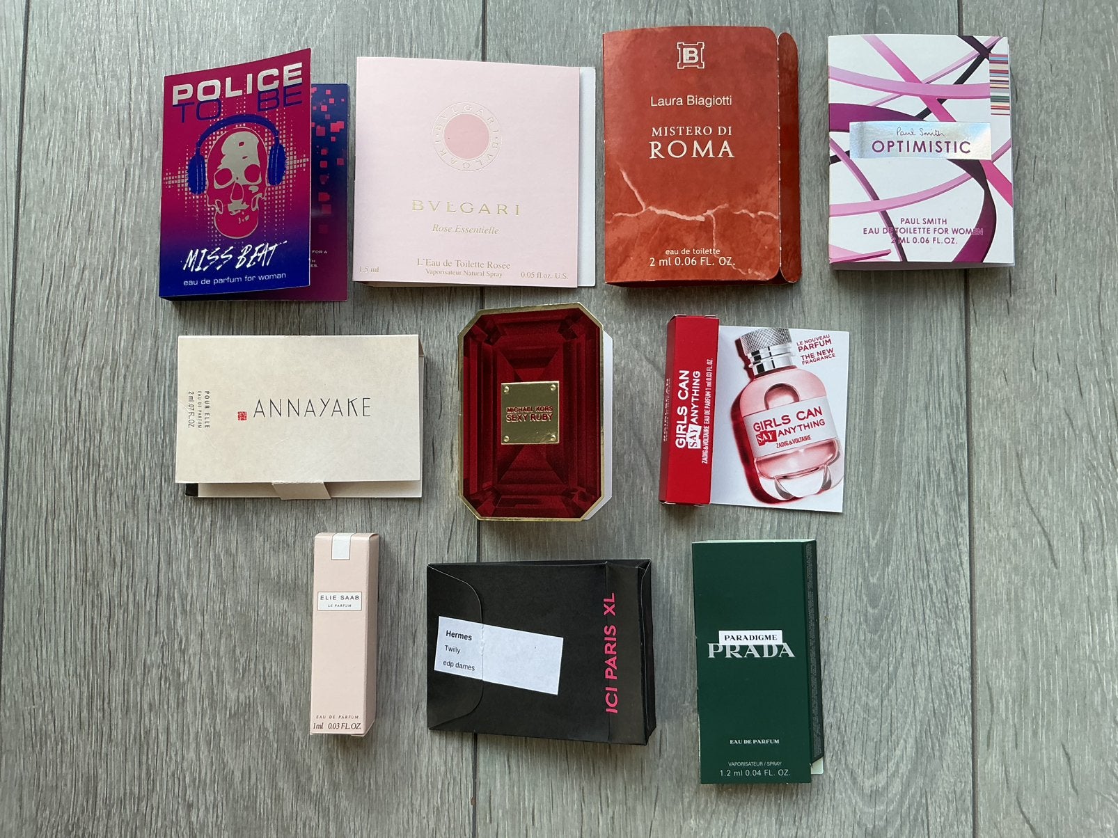 DAMES PROEJES EAU de TOILETTE en EAU de PARFUM, Ophalen of Verzenden