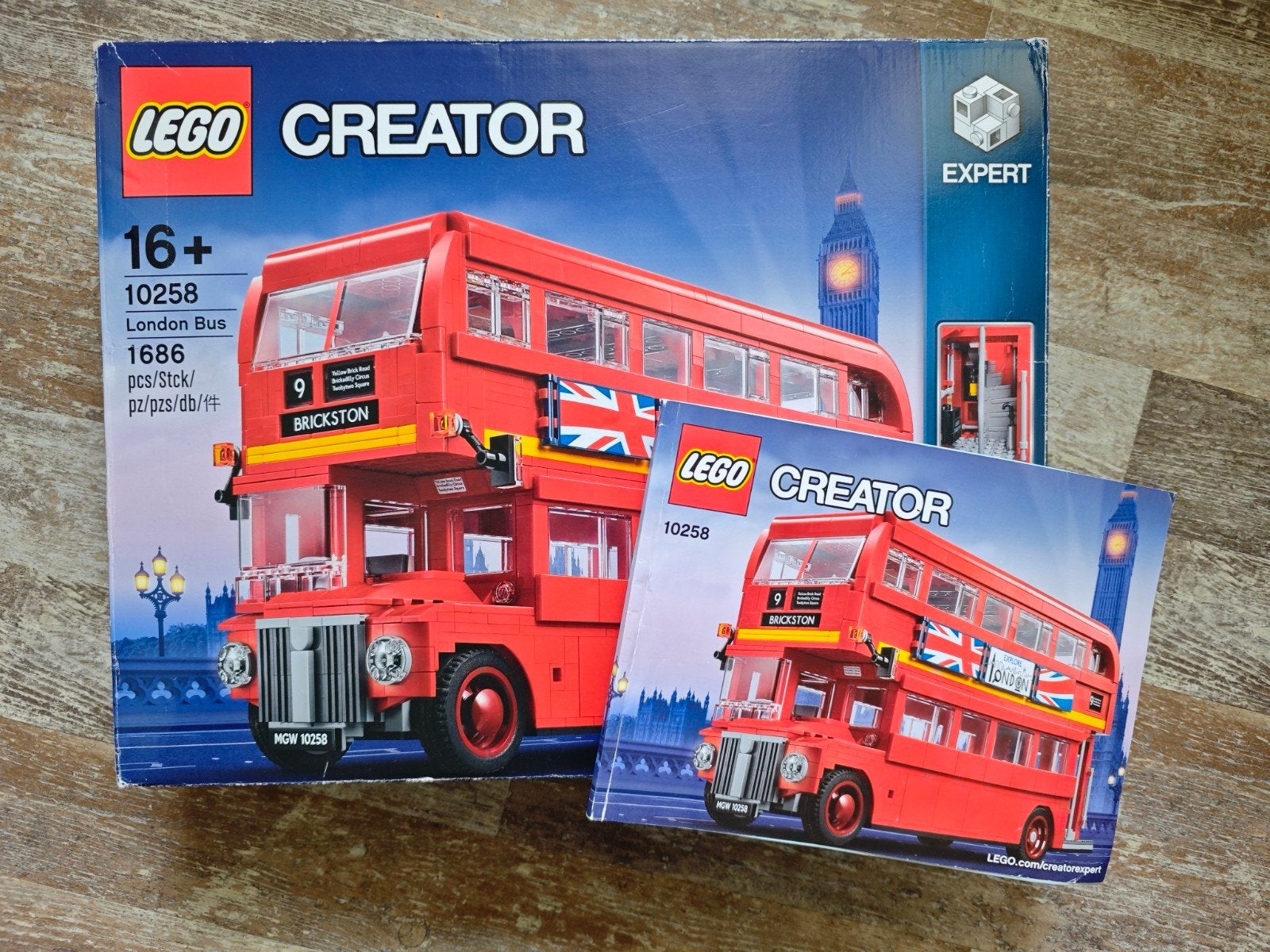 Lego 10258 Londense Bus, Ophalen of Verzenden, Zo goed als nieuw