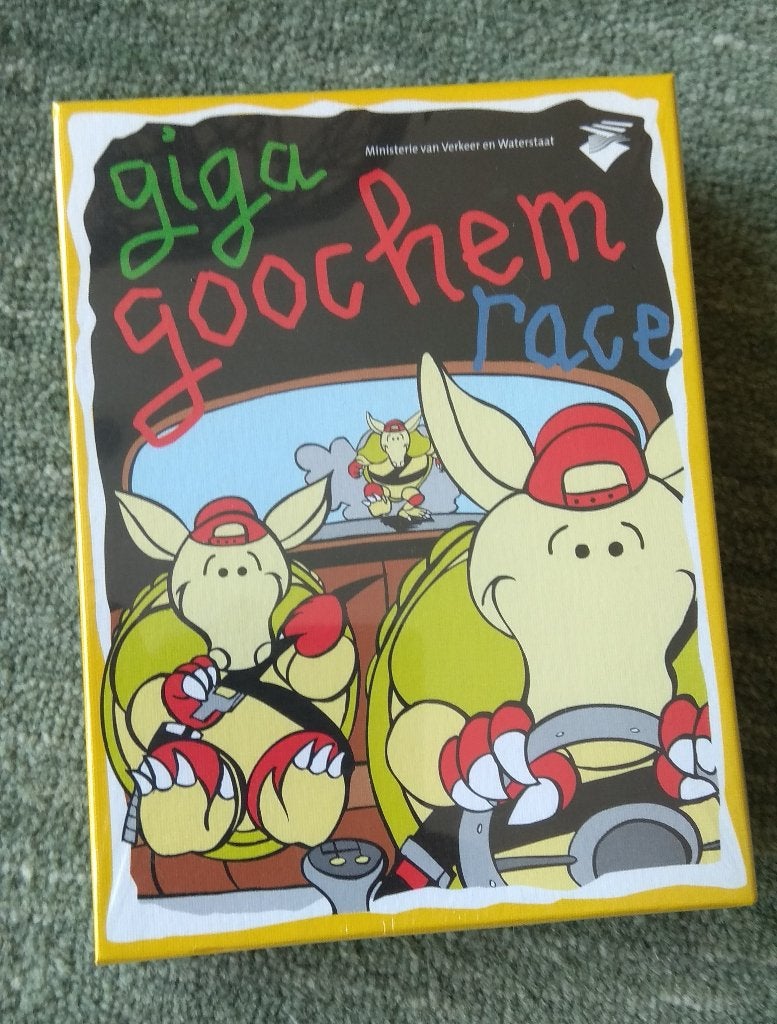 Giga Goochem Race kaart/bordspel NIEUW (€3 ophalen), Hobby en Vrije tijd, Gezelschapsspellen | Bordspellen, Vijf spelers of meer