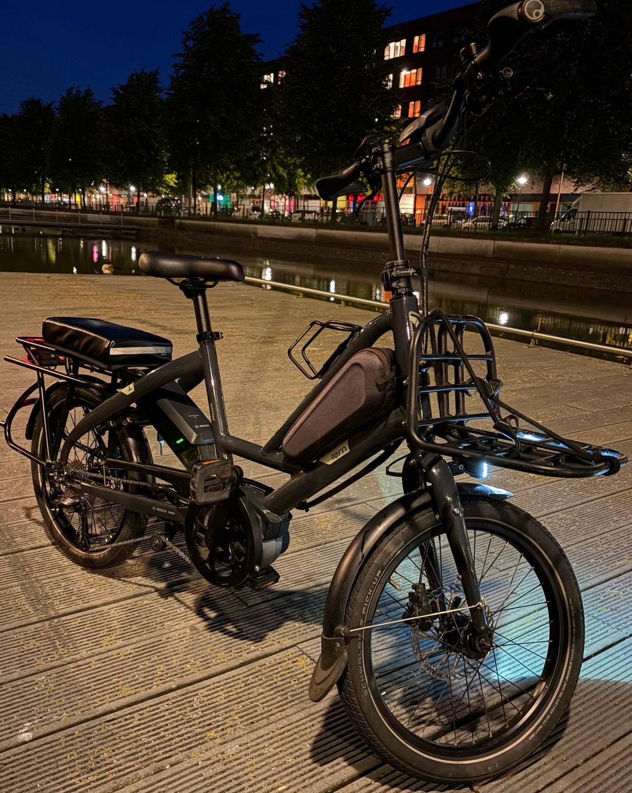 Elektrische Fiets Tern met Bosch motor, Fietsen en Brommers, Ophalen, Zo goed als nieuw, Overige modellen