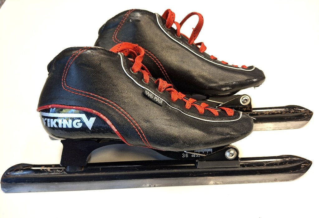 NAGANO VIKING SILVER I SPECIAL MAAT 36, Sport en Fitness, Schaatsen, Viking, Gebruikt, Viking, Almere