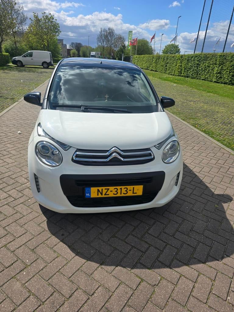 Citroën C1 1.0 VTi Airscape 68PK S&S 5D 2017 Wit, Auto's, Voorwielaandrijving, 4 stoelen, C1, Wit
