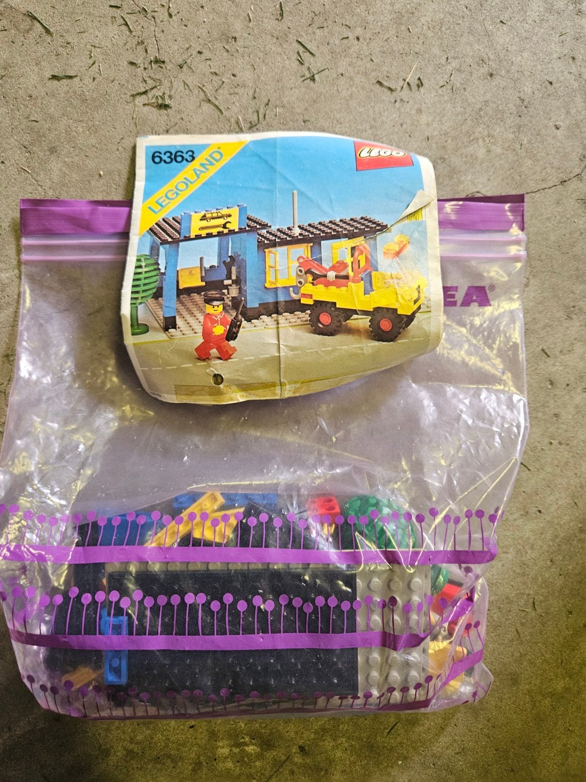Lego Legoland 6363: Garage met Takelwagen (Vintage), Kinderen en Baby's, Speelgoed | Duplo en Lego, Gebruikt, Lego, Ophalen of Verzenden