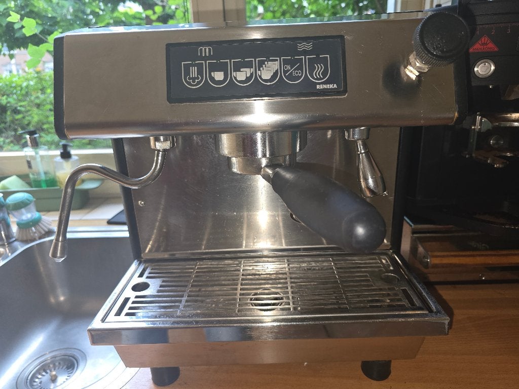 espresso machine, Ophalen of Verzenden, Gebruikt, Espresso apparaat