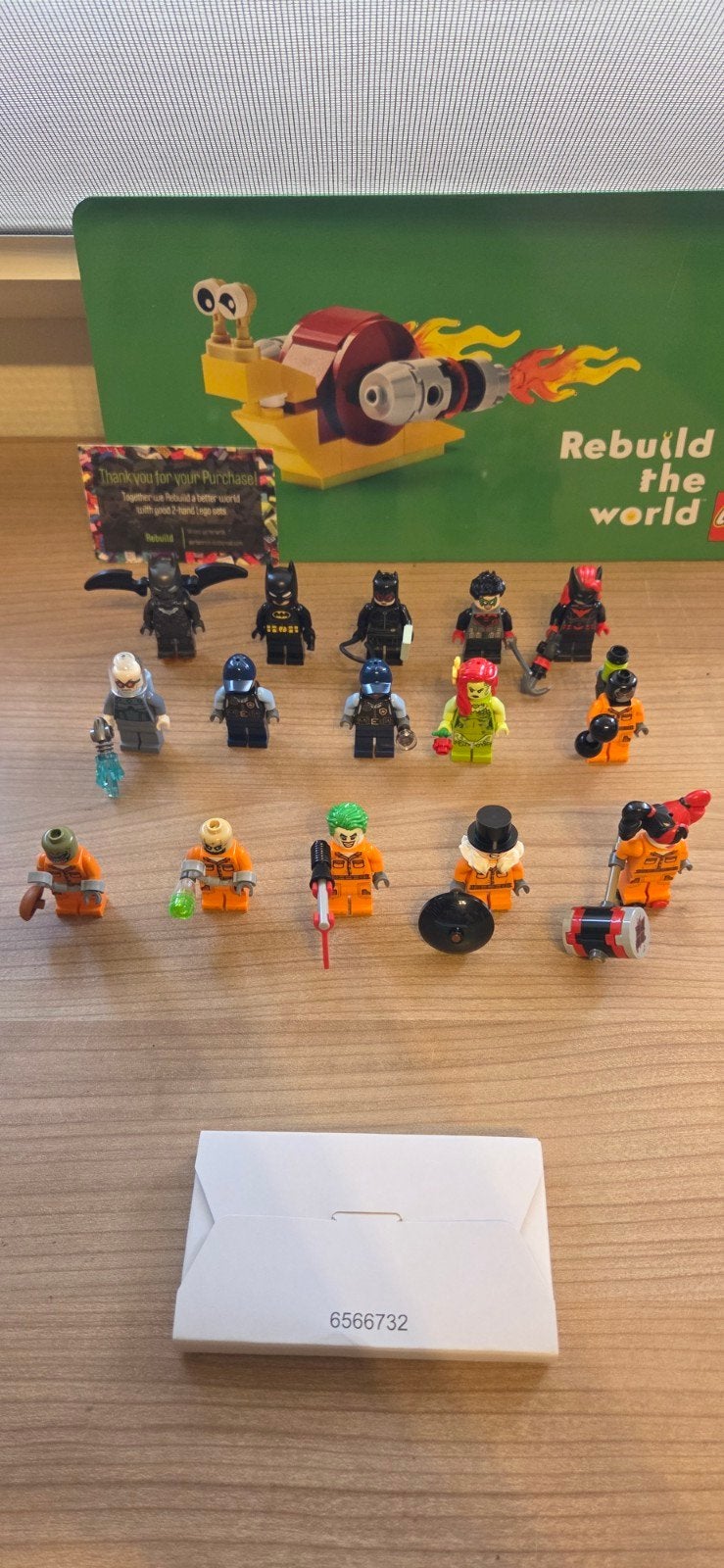 Lego 76300 minifiguren Arkham Asylum, Ophalen of Verzenden, Gebruikt