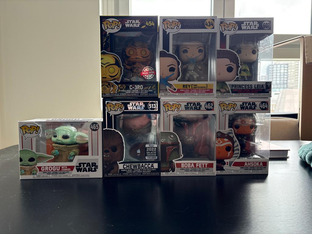 Star Wars Funko Pop! Collectie (7 stuks), Ophalen of Verzenden, Nieuw
