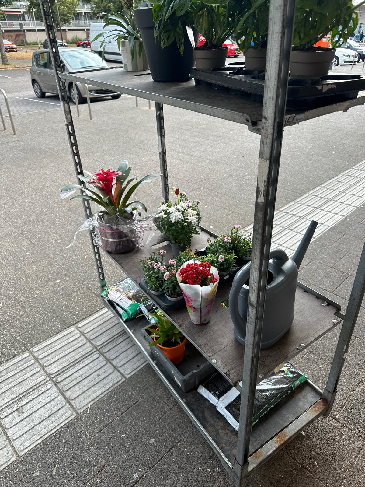 Deense kar met 4 planken - Ideaal voor planten en transport, Zakelijke goederen, Ophalen