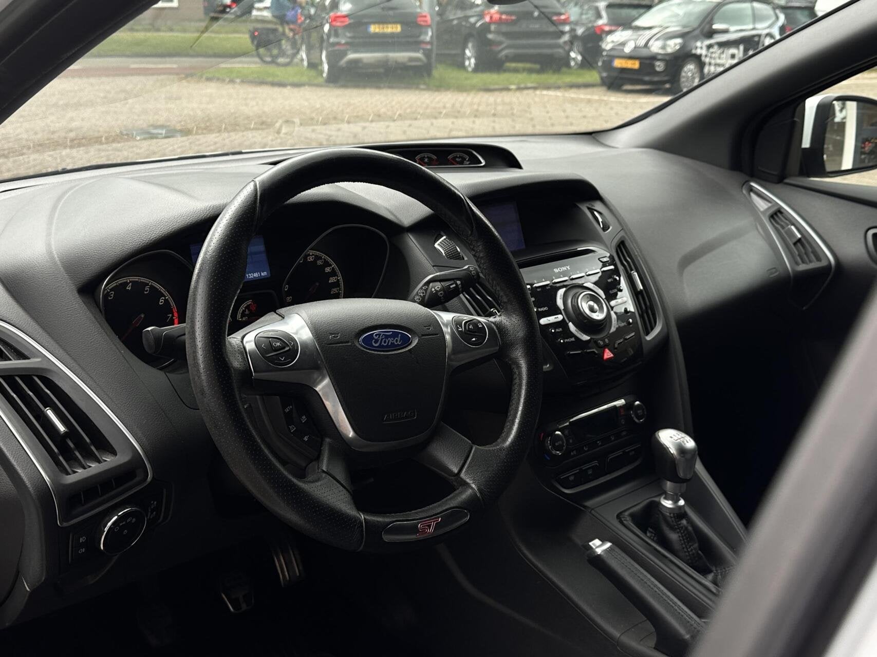 Ford Focus 2.0 EcoBoost ST-3 Climat, Leer, Bluetooth, Pdc, L, Auto's, Euro 5, Gebruikt, 4 cilinders, 1337 kg