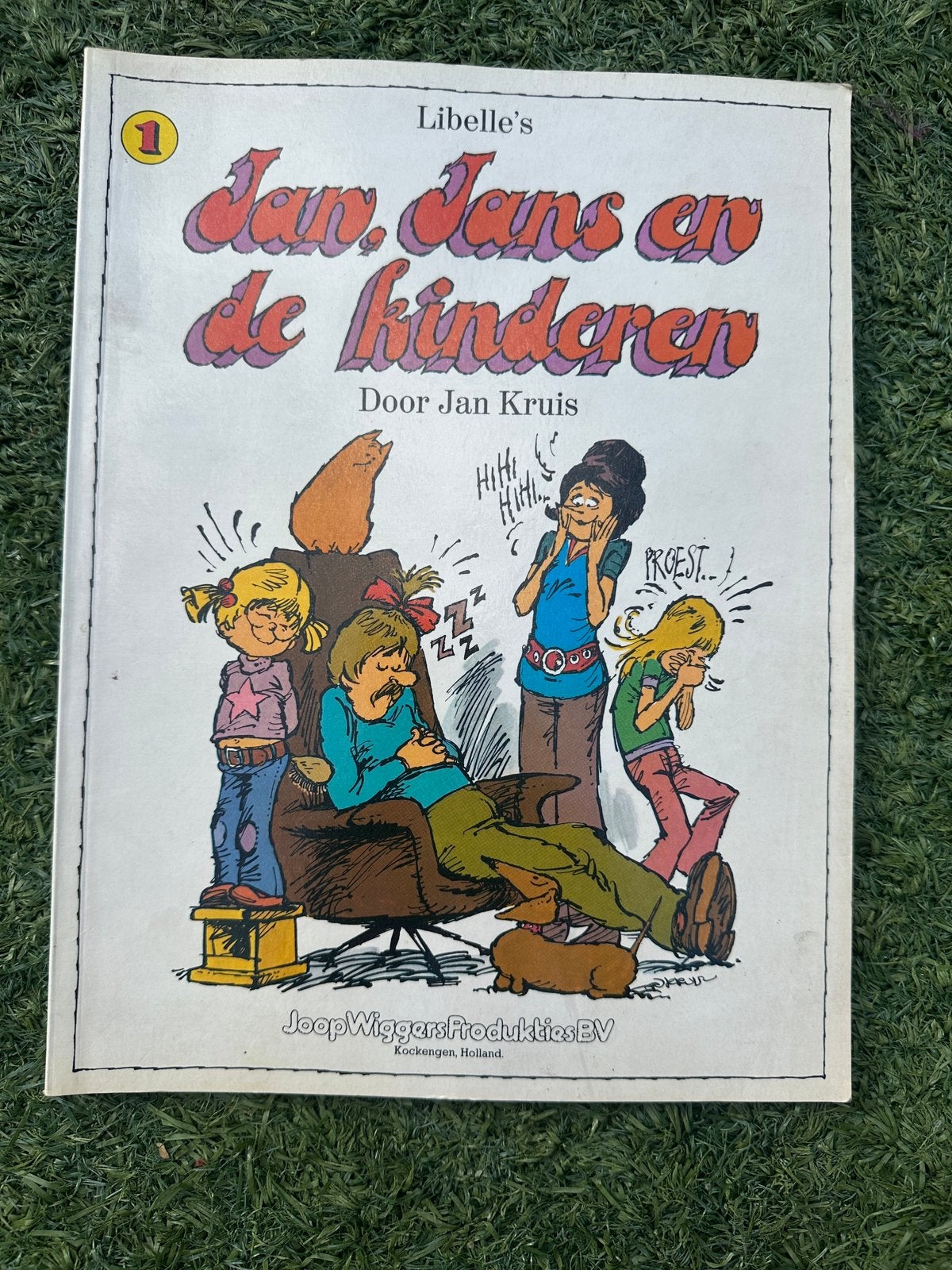 stripboek Libelle's Jan, Jans en de kinderen (deel 1), Eén stripboek, Ophalen, Gelezen