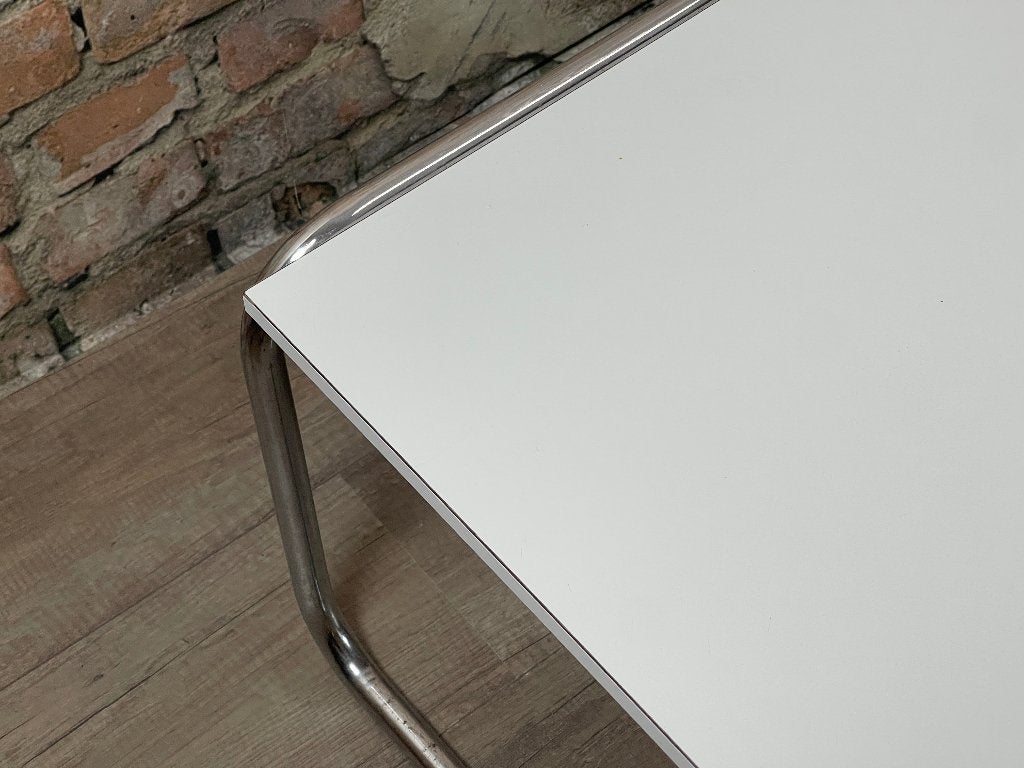 Design Salontafel – Wit Buisframe | Bauhaus Style, Huis en Inrichting, Ophalen, 50 tot 100 cm, Design, 50 tot 100 cm
