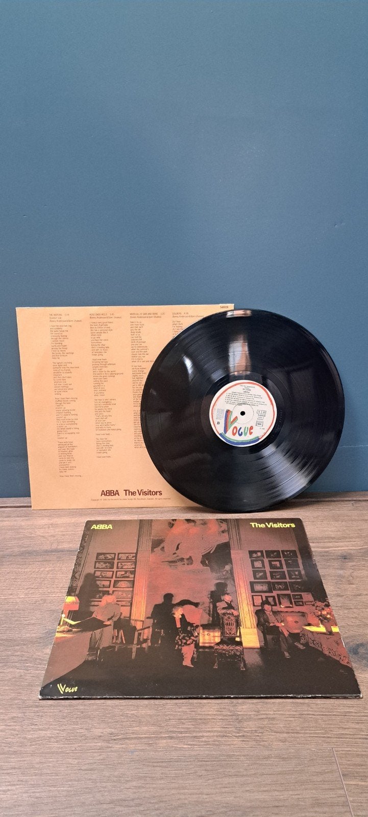 ABBA - The Visitors LP, LP, Gebruikt, Pop, Originele persing