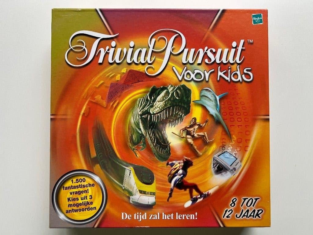 Trivial pursuit for kids, Drie of vier spelers, Ophalen of Verzenden, Zo goed als nieuw, Hasbro