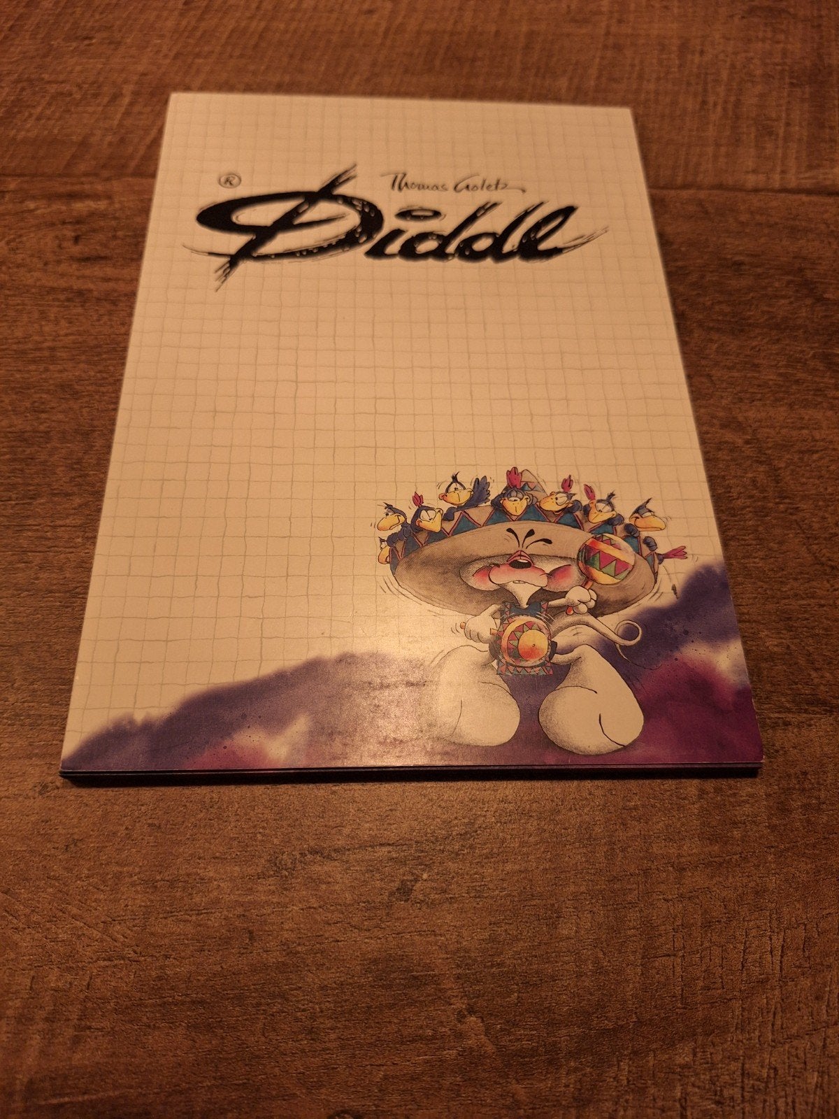 Diddl A5 blok nr 137 met 37 blaadjes, Verzamelen, Ophalen of Verzenden, Diddl, Gebruikt, Papier, Kaart of Schrift