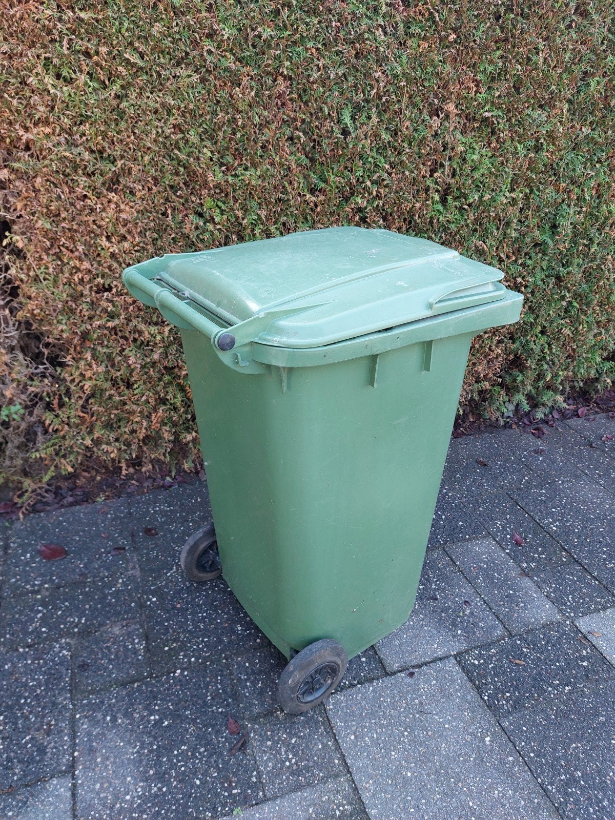 kliko container met wieltjes 240 liter inhoud, 40 liter of meer, Ophalen, Kunststof