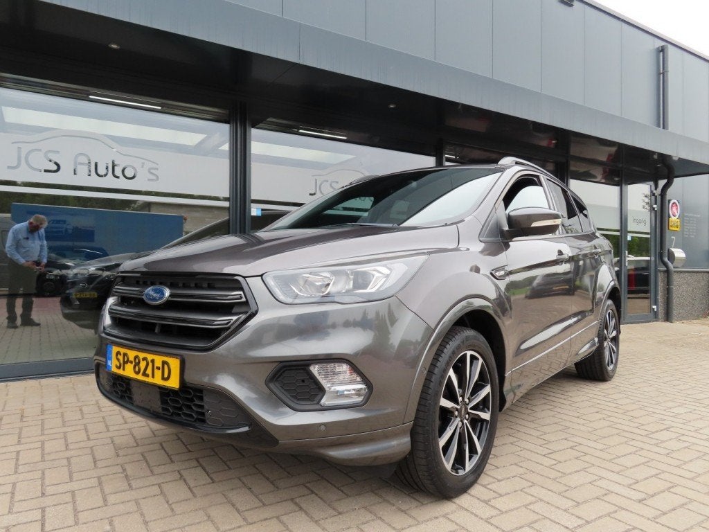 Ford KUGA 1.5 EcoBoost ST Line Ecc Navi Trekhaak 18 Inch 201, Euro 6, 4 cilinders, Origineel Nederlands, Bedrijf