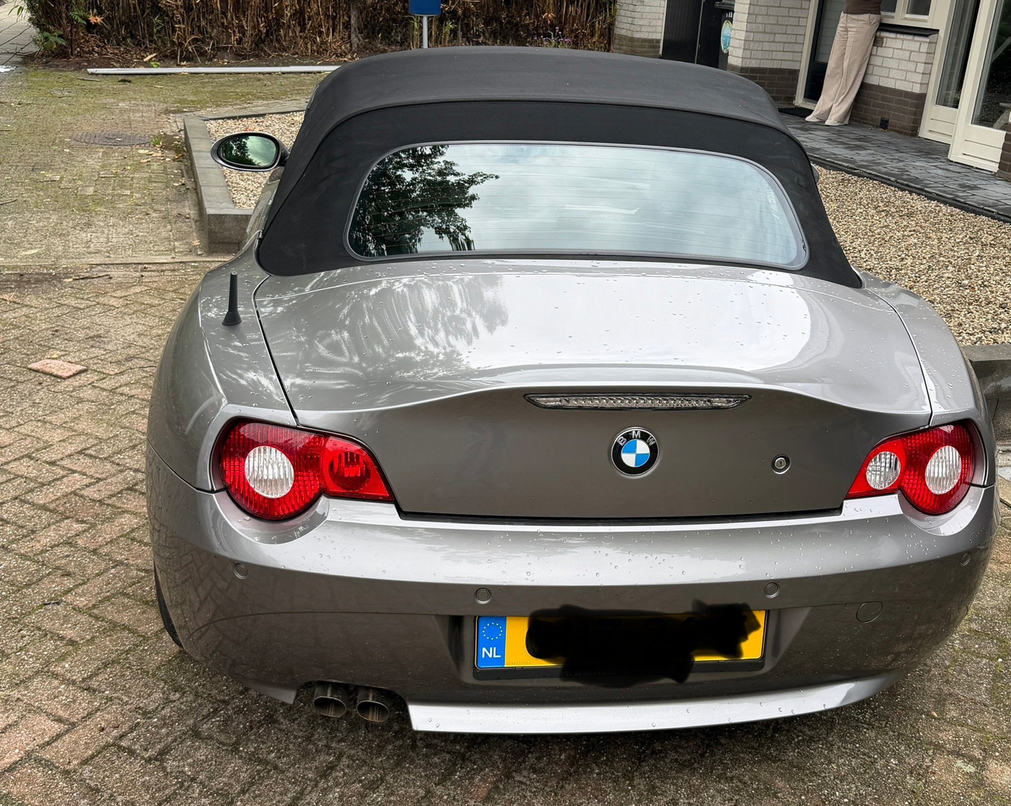 BMW Z4 2.2 I Roadster AUT 2005 Grijs, Euro 5, Achterwielaandrijving, Zwart, Automatische klimaatregeling