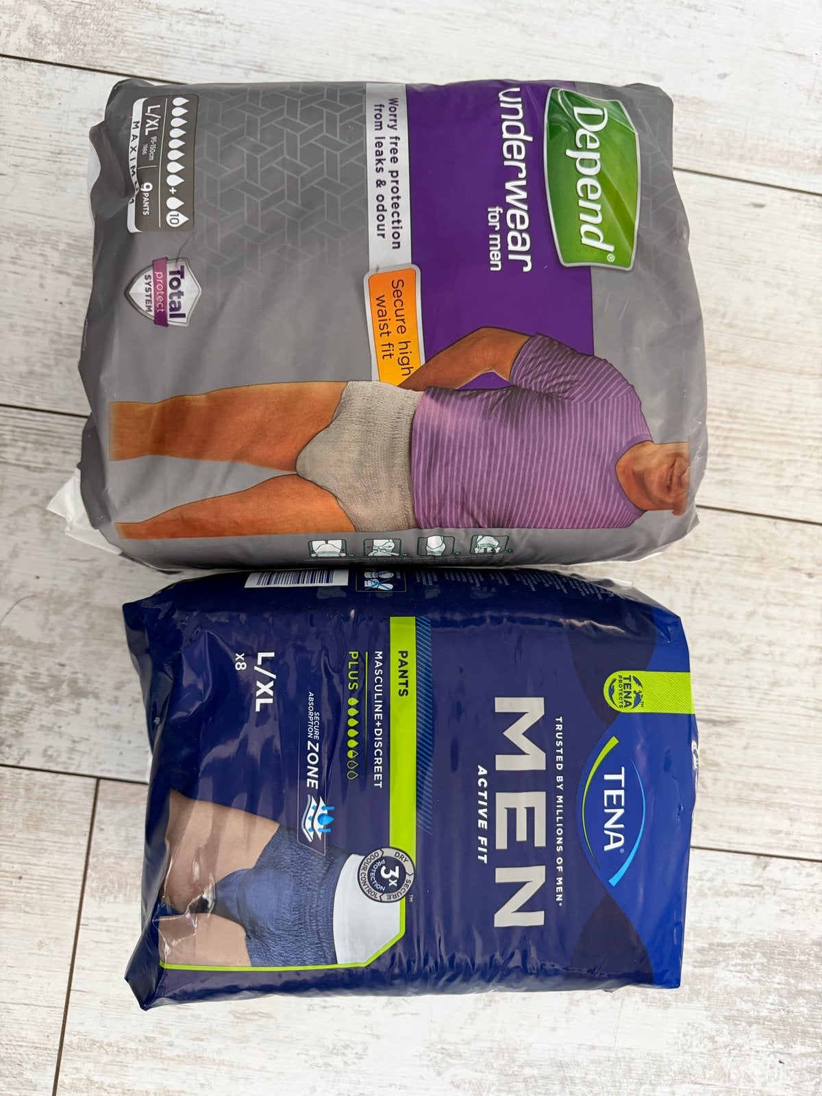 Luierbroekjes maat L/XL depend en Tena, Ophalen of Verzenden, Nieuw