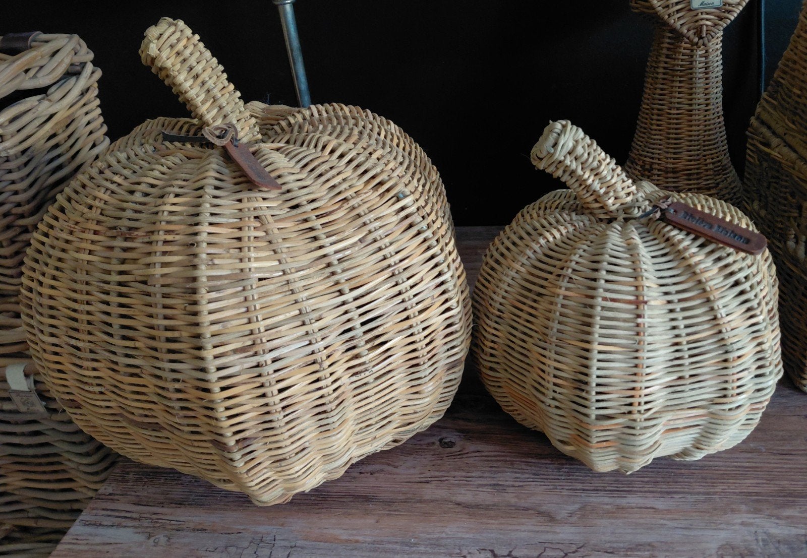 Riviera maison rattan decoratie pumpkin pompoen pompoenen, Ophalen of Verzenden