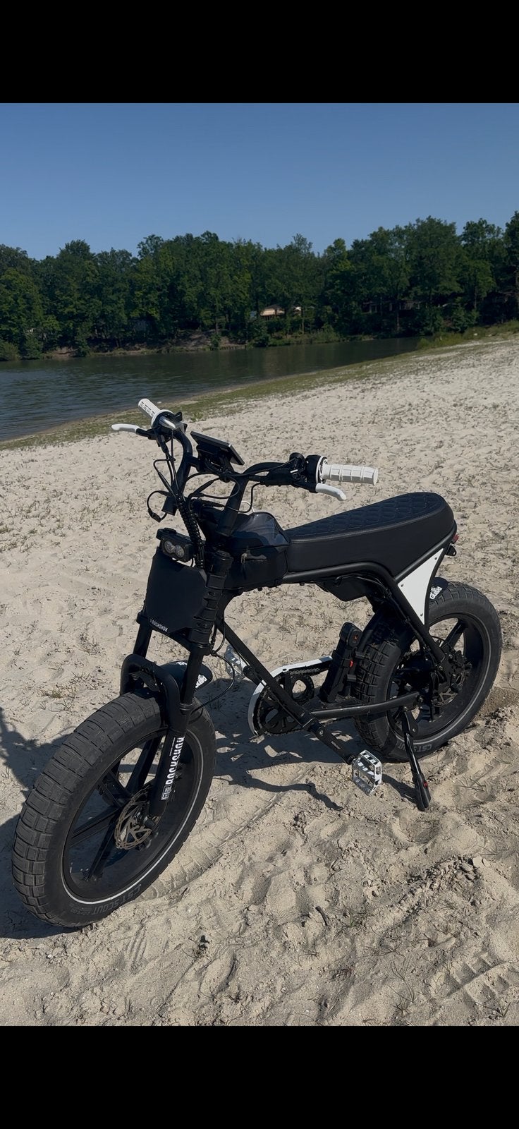 Ouxi V8 5.0 met upgrades, Fietsen en Brommers, Gebruikt, 51 tot 55 cm, 50 km per accu of meer, Ophalen