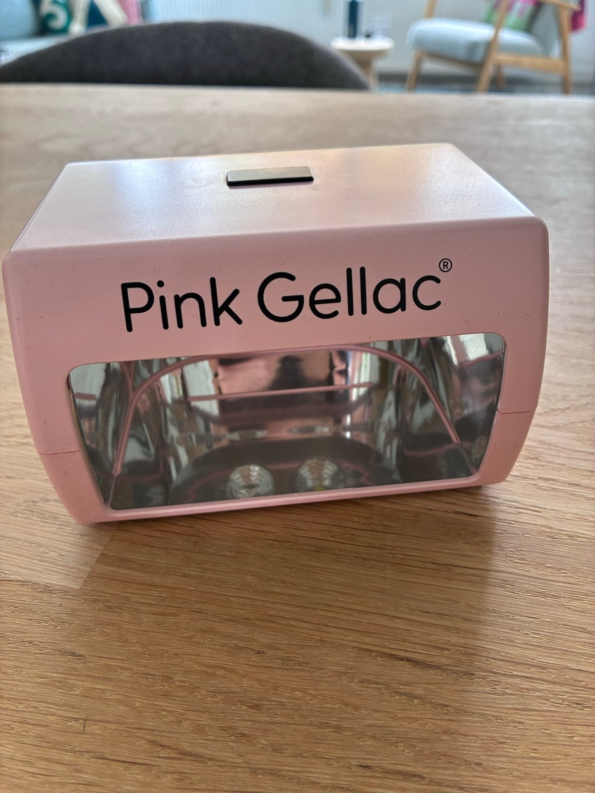 Gel nail sticker kit Pink Gellac, Ophalen of Verzenden, Zo goed als nieuw, Handen en Nagels, Toebehoren