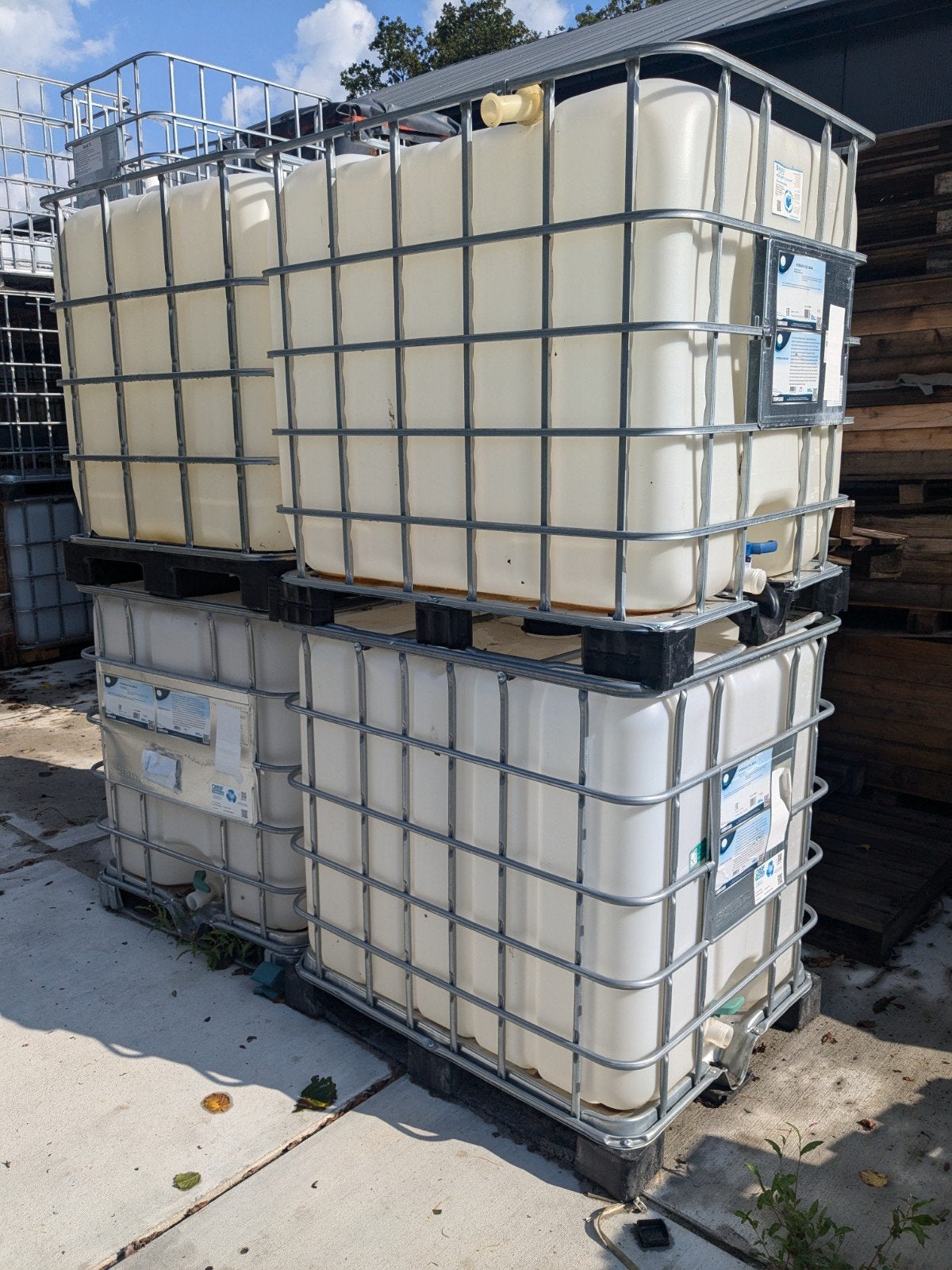 IBC container 1000 liter - Diverse maten beschikbaar, Ophalen, Gebruikt, 100 cm of meer, 60 cm of meer