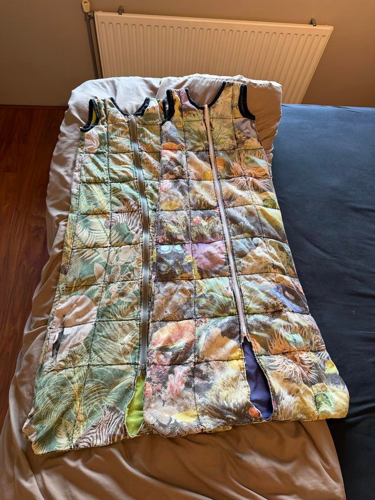 2x Verzwaarde Slaapzak 106 cm +/- 2kg, Kinderen en Baby's, Dekens, Slaapzakjes en Inbakerproducten, Ophalen of Verzenden, Gebruikt