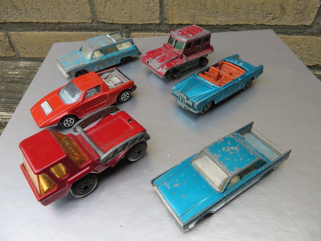 Partij - Lot 3 inch modellen Matchbox - Corgi, Hobby en Vrije tijd, Modelauto's | Overige schalen, Ophalen of Verzenden, Gebruikt