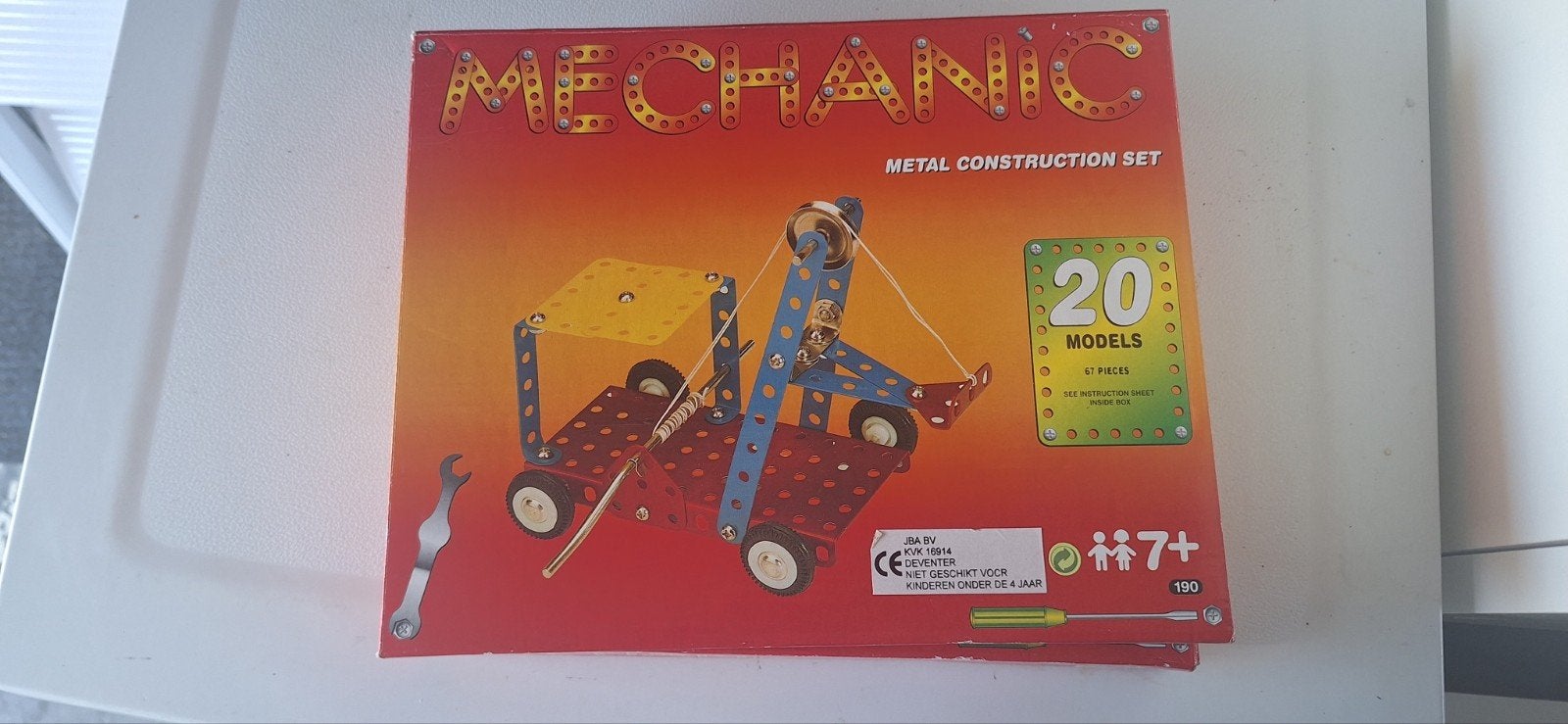 Technies Lego - Metalen Constructie Sets (3 stuks), Ophalen of Verzenden, Nieuw, Overige merken